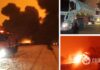В Турции произошел мощный взрыв на нефтепроводе, поднялась стена огня. Видео