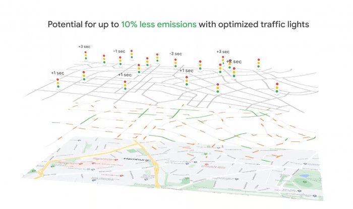 Проект «Зеленый свет» от Google поможет оптимизировать городской трафик на 30% 