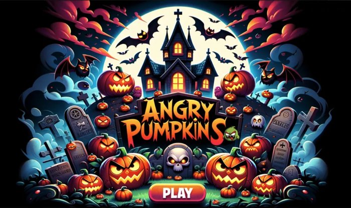 Игра «Angry Pumpkins» от начала до конца создана искусственным интеллектом 