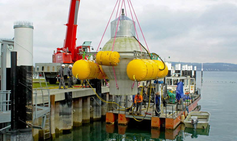 Гигантские бетонные шары на дне океана позволят запасать огромные объемы энергии 