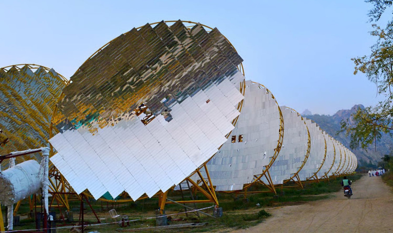 Легкие пластиковые зеркала снизят стоимость термальной солнечной энергии почти в два раза