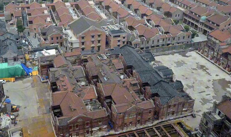 В Китае перевезли, а затем вернули назад целый старинный квартал
