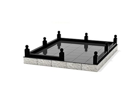 Как правильно установить ограду на кладбище