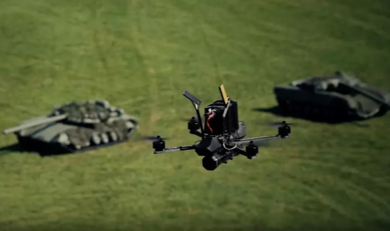 Программный комплекс Nemyx будет объединять отдельные дроны в единый боевой рой 