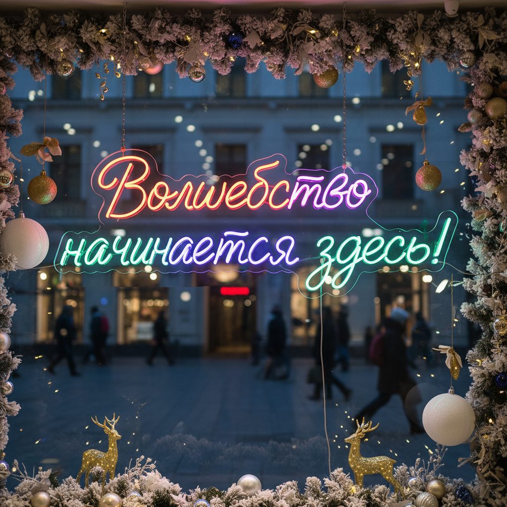 Неоновая вывеска: где купить готовое решение и зачем бизнесу магазин неоновых идей