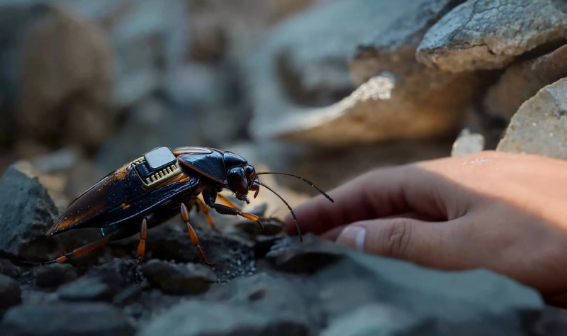 Бундесвер разрабатывает технологию тараканов-киборгов 