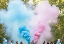 Идеи для яркого гендер-пати: от декора до эффектов