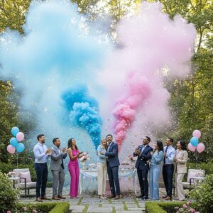 Идеи для яркого гендер-пати: от декора до эффектов