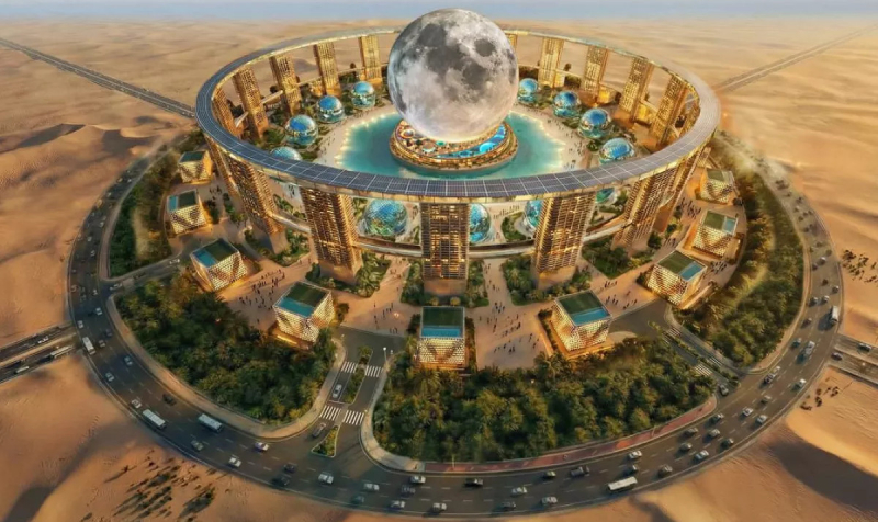 Самое большое сферическое здание в мире предложит &laquo;посетить Луну на Земле&raquo; 