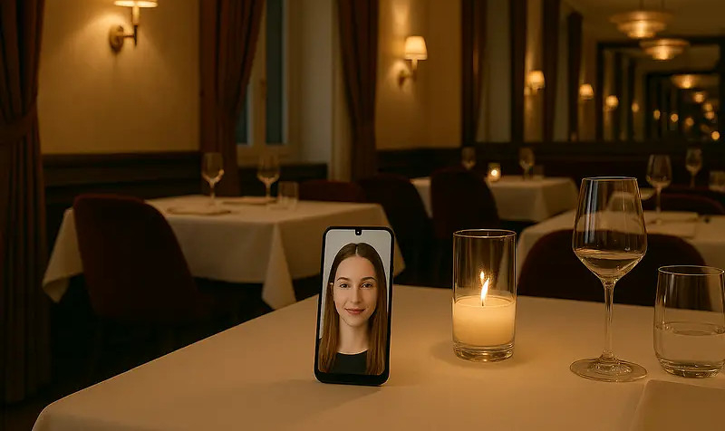 В Нью-Йорке открылось первое кафе для свиданий с ИИ