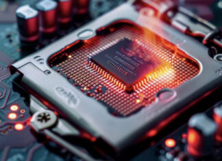 Новый вычислительный чип может работать даже в потоке раскаленной лавы