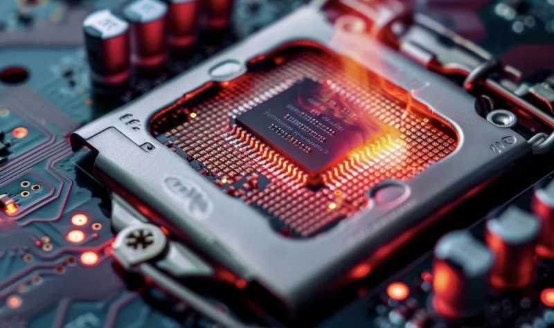 Новый вычислительный чип может работать даже в потоке раскаленной лавы 
