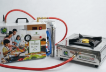 Водородная кухонная плита может проработать шесть часов на 100 г воды