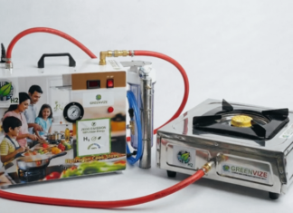 Водородная кухонная плита может проработать шесть часов на 100 г воды