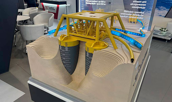 &laquo;Малахит&raquo; показал общественности первый российский манифольд 